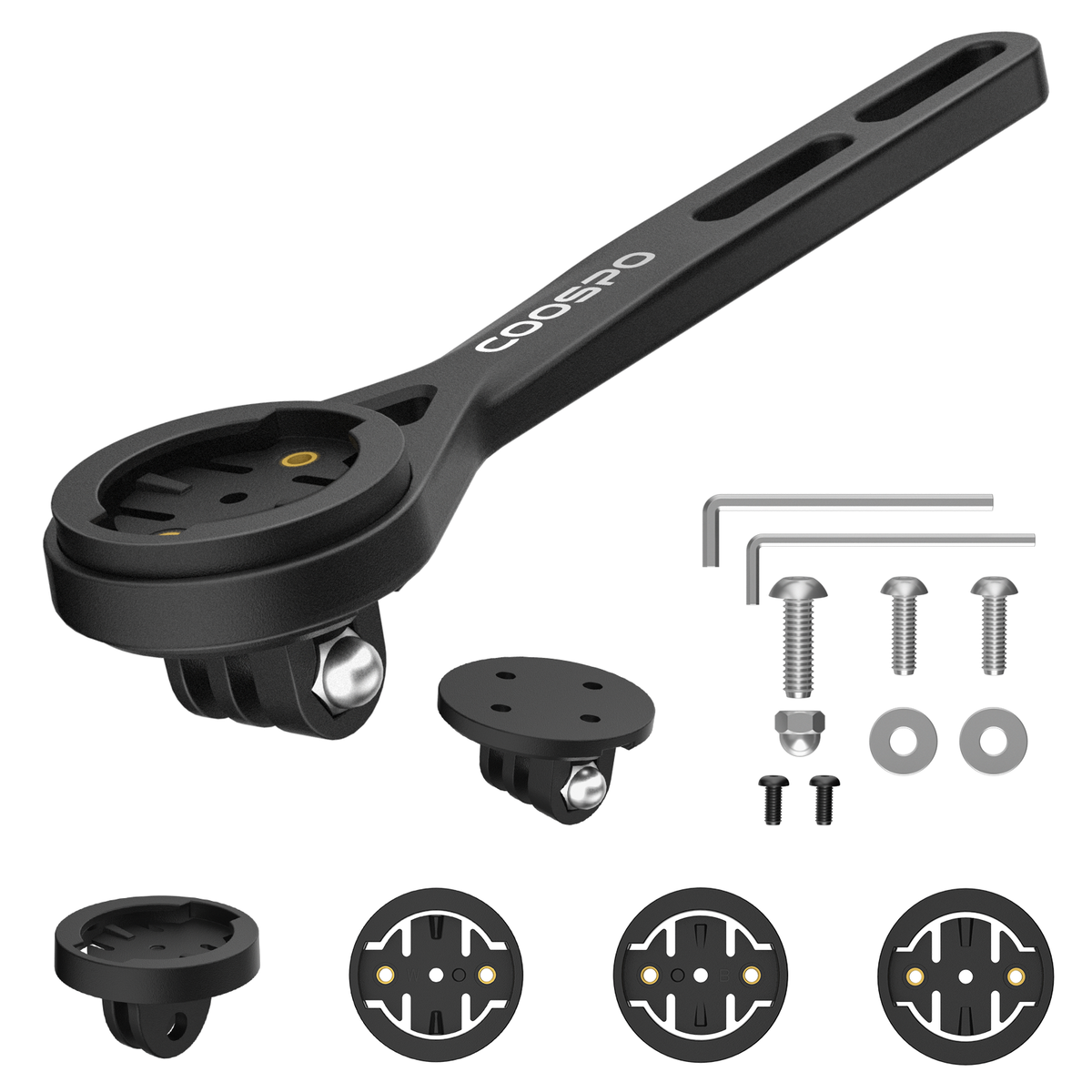 Fahrradcomputer-Halterung für integrierten Aero-Lenker COOSPO MT6S