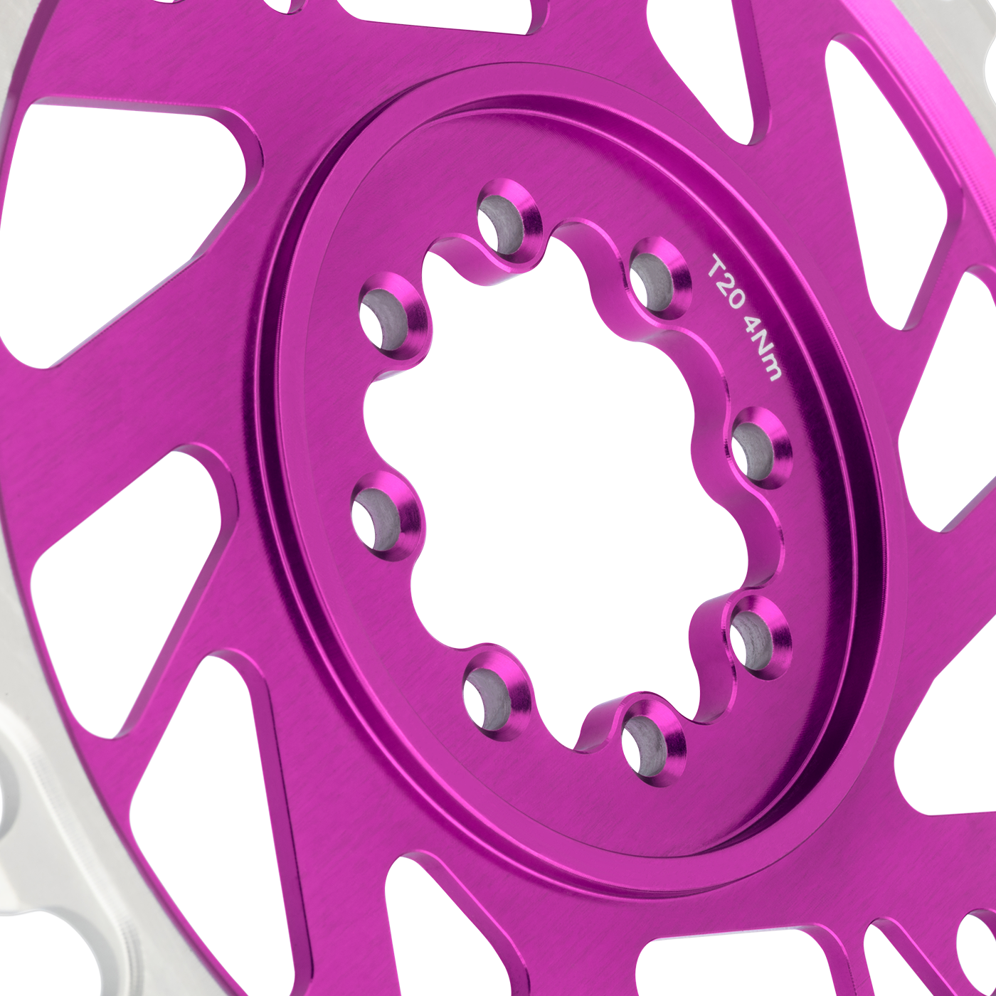 Mono Kettenblatt BURGTEC THICK THIN 12V BOOST Direct Mount 8 Schrauben T-Type Narrow Wide Offset 3mm Violett