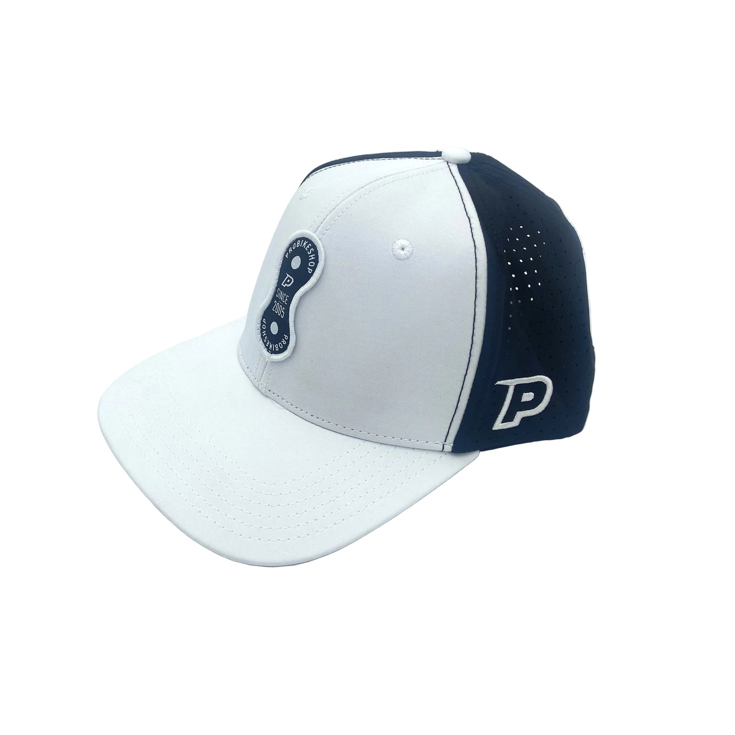 Kappe PROBIKESHOP SNAPBACK Weiß/Schwarz