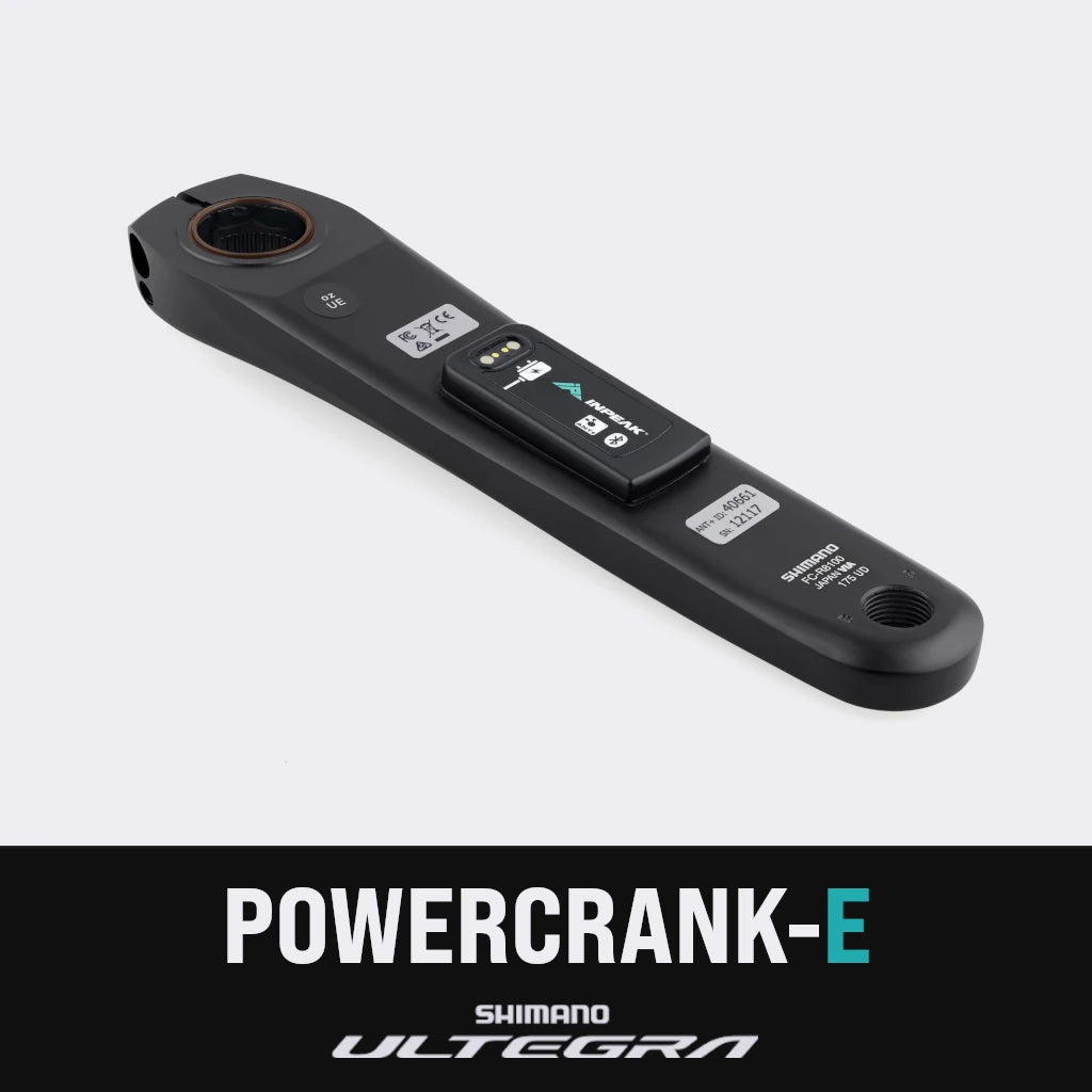 Linker Kurbelarm mit Leistungsmesser INPEAK POWERCRANK-E Shimano Ultegra R8100