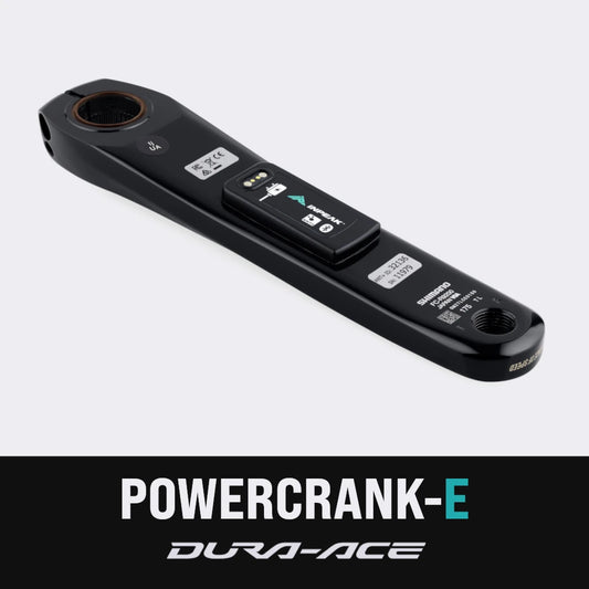 Linker Kurbelarm mit Leistungsmesser INPEAK POWERCRANK-E Shimano Dura-Ace R9200