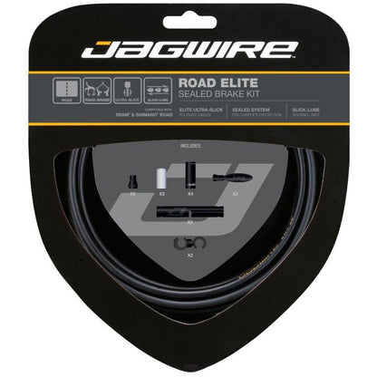 Brems-Kabel- und Hüllenset JAGWIRE ROAD ELITE SEALED Schwarz