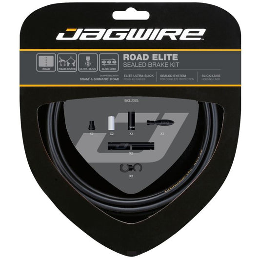 JAGWIRE ROAD ELITE SEALED Bremskabel & Hüllen Schwarz