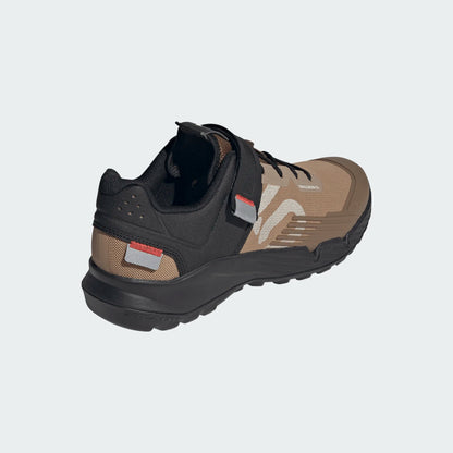 MTB-Schuhe ADIDAS FIVE TEN TRAILCROSS CLIP-IN Braun/Schwarz