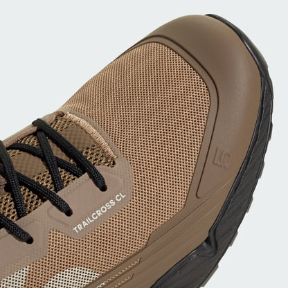 MTB-Schuhe ADIDAS FIVE TEN TRAILCROSS CLIP-IN Braun/Schwarz