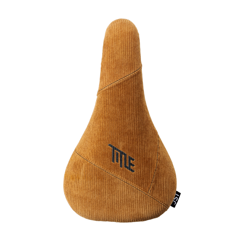 Sattel Title JS1 braun Corduroy, Draufsicht