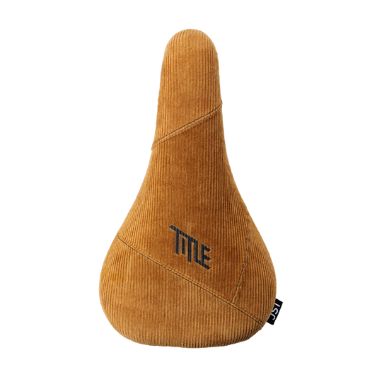 Sattel Title JS1 braun Corduroy, Draufsicht