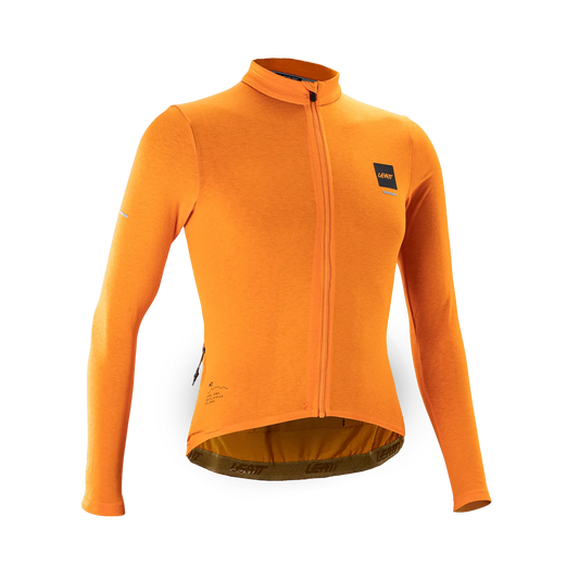 Trikot LEATT MTB ENDURANCE 4.0 Langarm Damen Orange