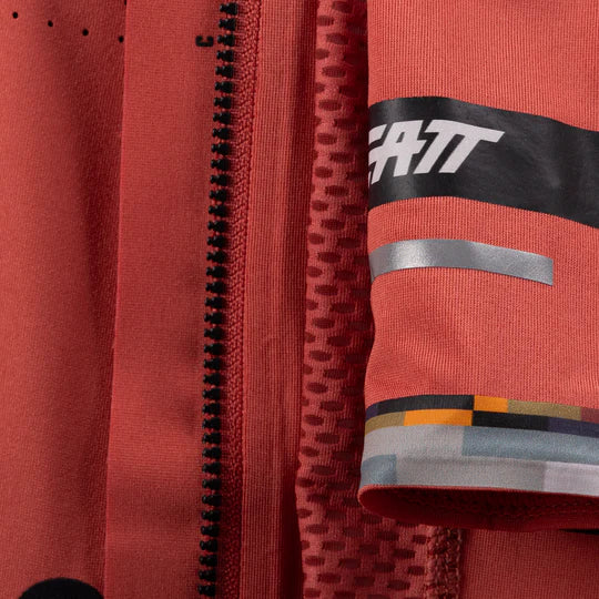 LEATT MTB ENDURANCE 5.0 CARGO Damen Kurzarm Trikot Rot