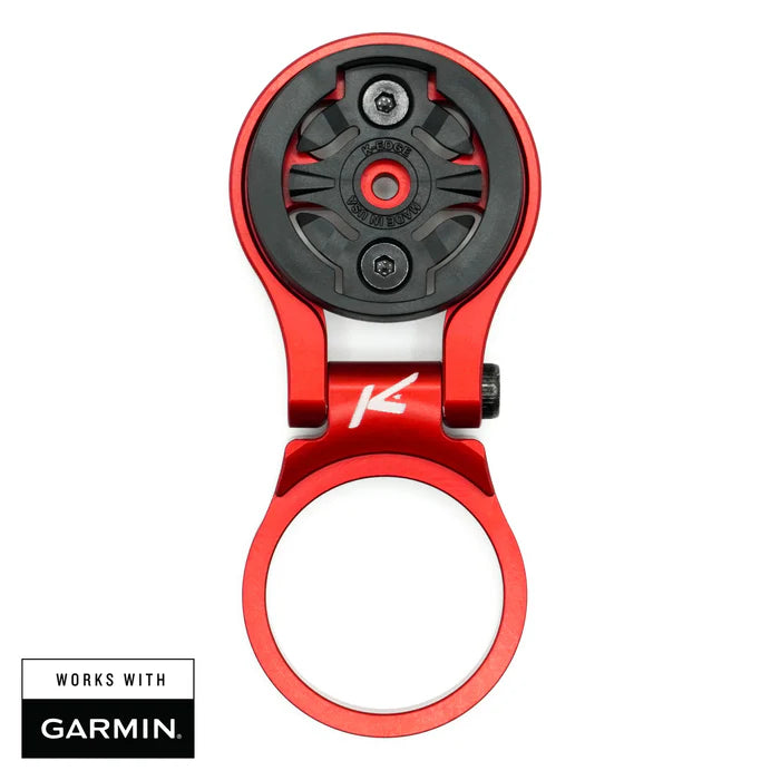 Lenkerhalterung für GPS Garmin K-EDGE MTB Verstellbar Rot