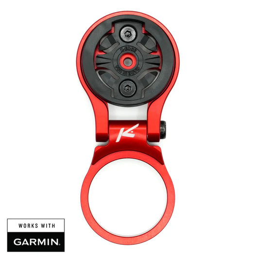 Lenkerhalterung für GPS Garmin K-EDGE MTB Verstellbar Rot