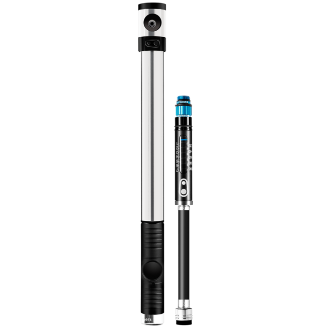 Pompe à Main CRANKBROTHERS KLIC HP Manomètre avec flexible magnétique