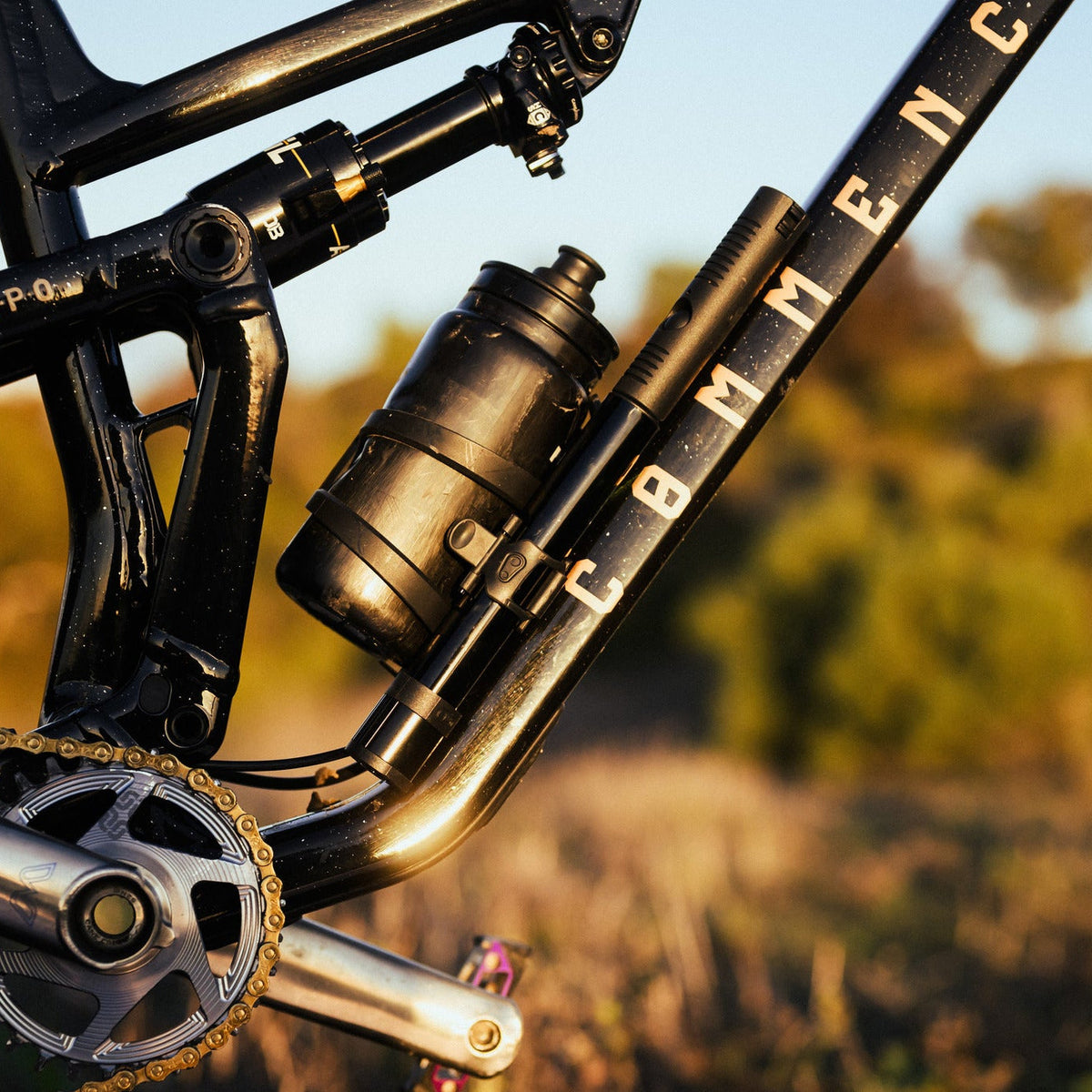 KLIC HV Manomètre + PLUG TOOL montée sur le vélo