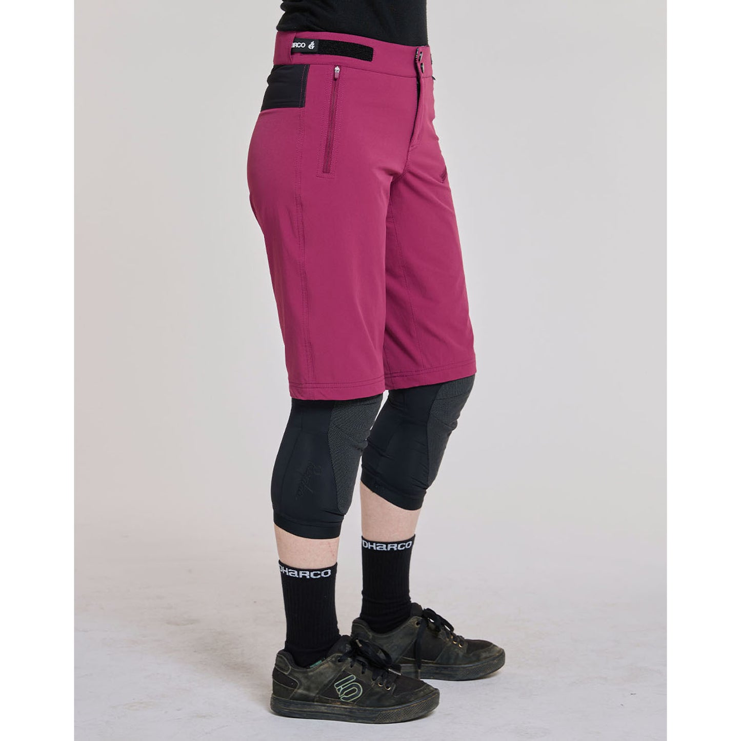 DHARCO GRAVITY Shorts Damen Sangria
