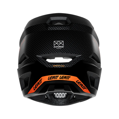 MTB-Helm LEATT MTB GRAVITY 6.0 CARBON Glow Schwarz/Orange