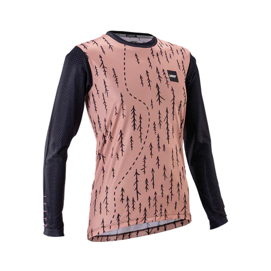 LEATT MTB TRAIL 3.0 Damen Langarm Trikot Pink