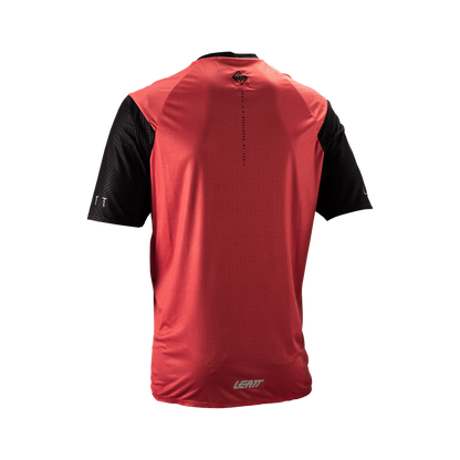 Trikot LEATT MTB TRAIL 3.0 Kurzarm Rot