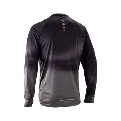 Trikot LEATT MTB TRAIL 3.0 Langarm Schwarz