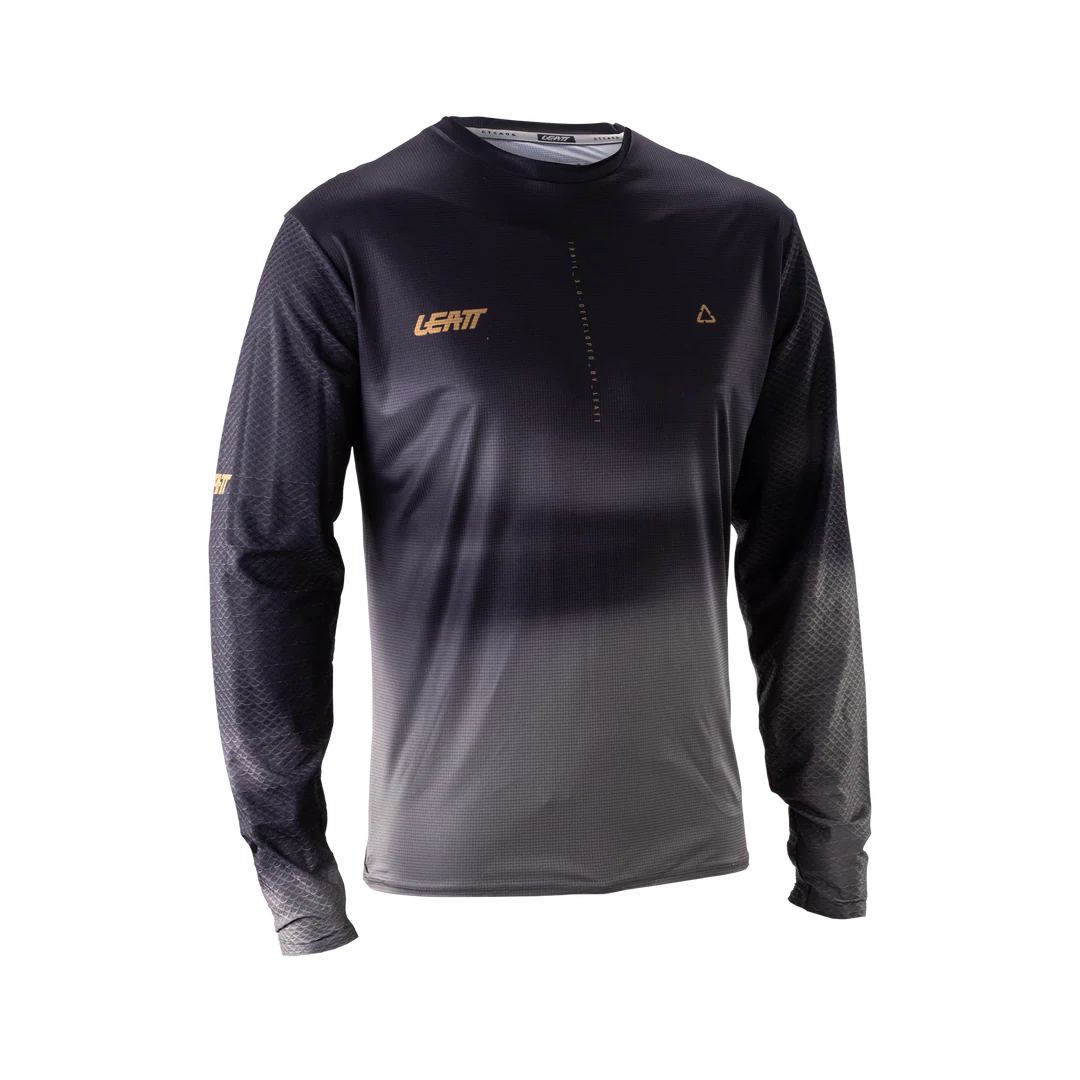LEATT MTB TRAIL 3.0 Trikot Langarm Schwarz