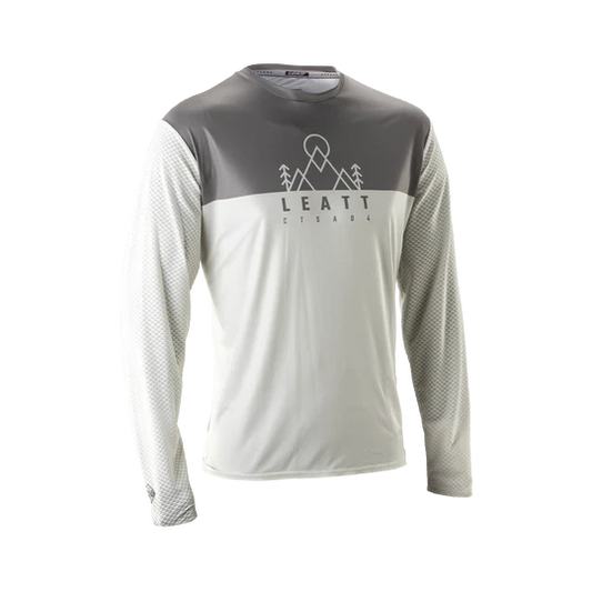 LEATT MTB TRAIL 3.0 Trikot Langarm Weiß
