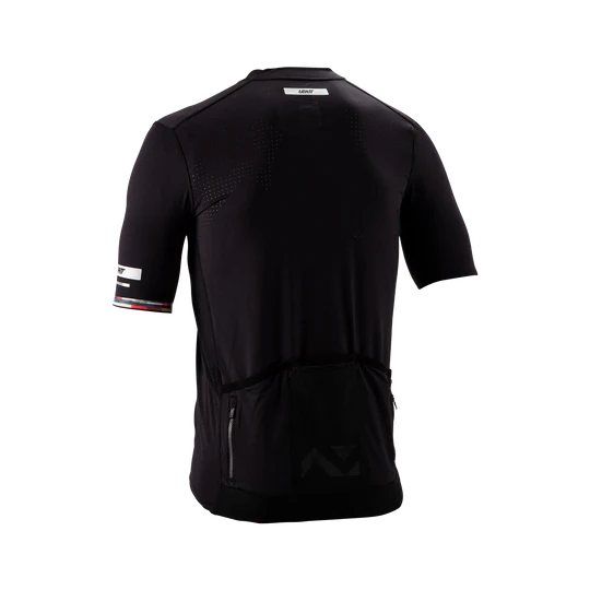 LEATT MTB ENDURANCE 5.0 CARGO Trikot Kurzarm Schwarz