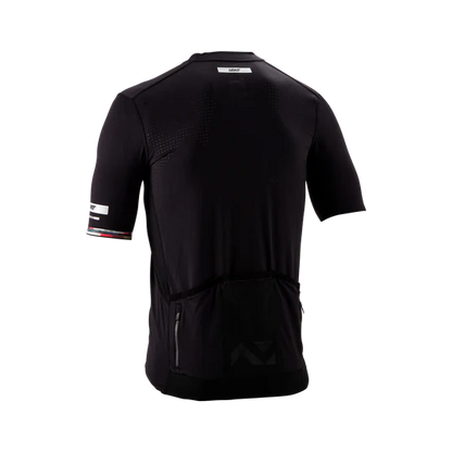 Trikot LEATT MTB ENDURANCE 5.0 CARGO Kurzarm Schwarz