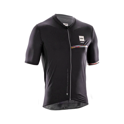 Trikot LEATT MTB ENDURANCE 5.0 CARGO Kurzarm Schwarz