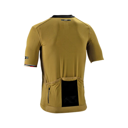 Trikot LEATT MTB ENDURANCE 5.0 CARGO Kurzarm Braun