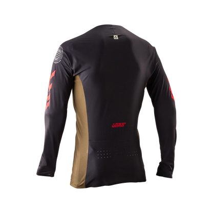 Trikot LEATT MTB GRAVITY 5.0 Langarm Braun