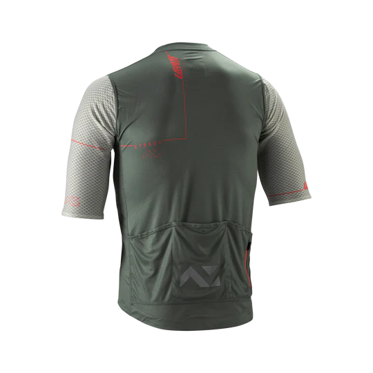 LEATT MTB ENDURANCE 6.0 Kurzarm Trikot Grün