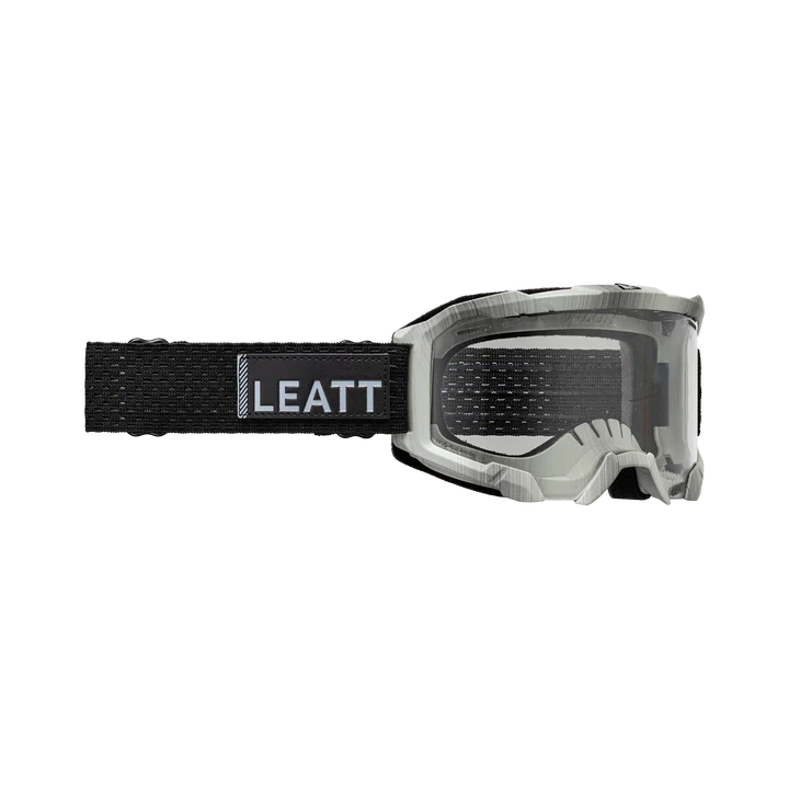 LEATT VELOCITY 4.0 MTB-Maske Grau CLEAR 83 VLT