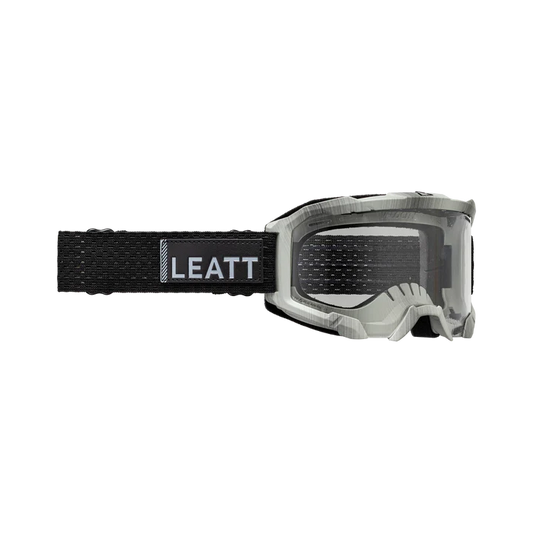 LEATT VELOCITY 4.0 MTB-Maske Grau CLEAR 83 VLT