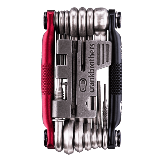 CRANKBROTHERS MULTI-20 Multitool in Schwarz/Rot