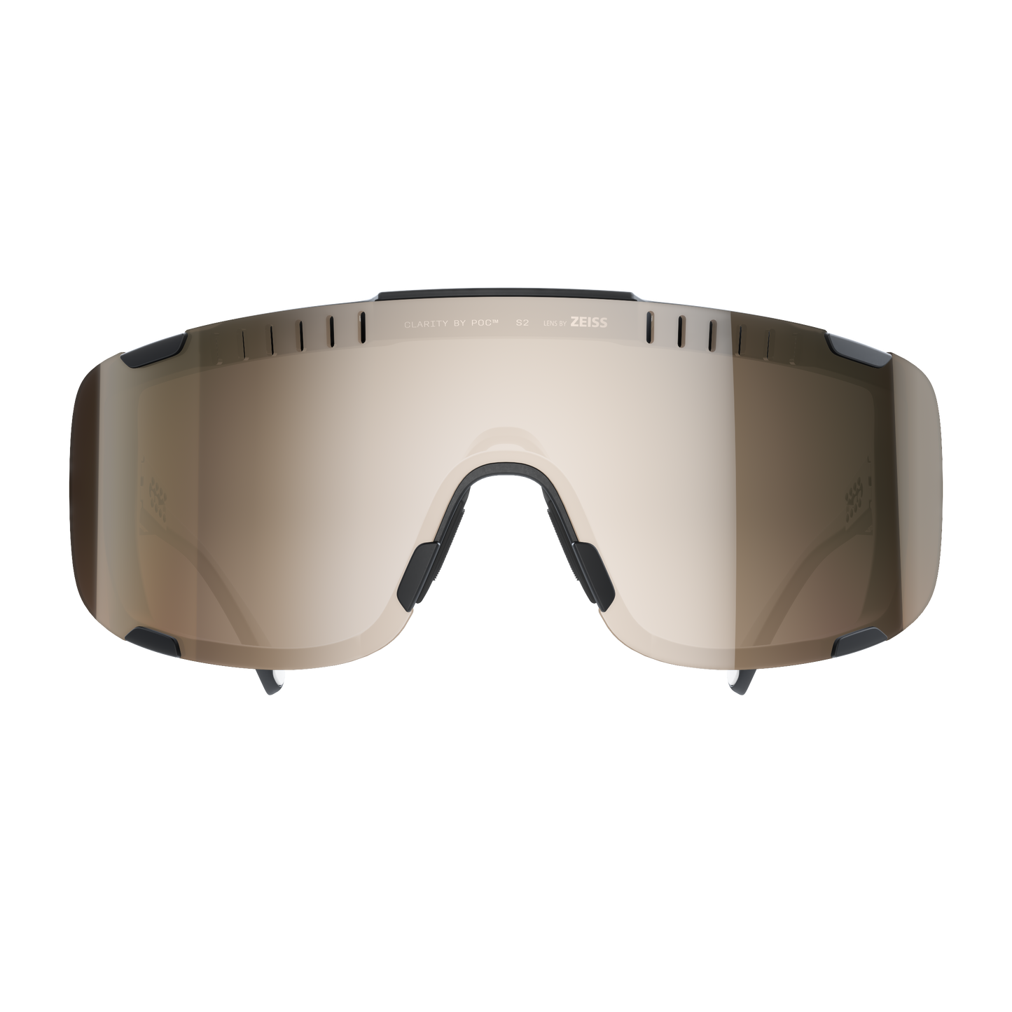 POC DEVOUR MID Brille Schwarz Clarity Trail/ Sunny Silver Glas