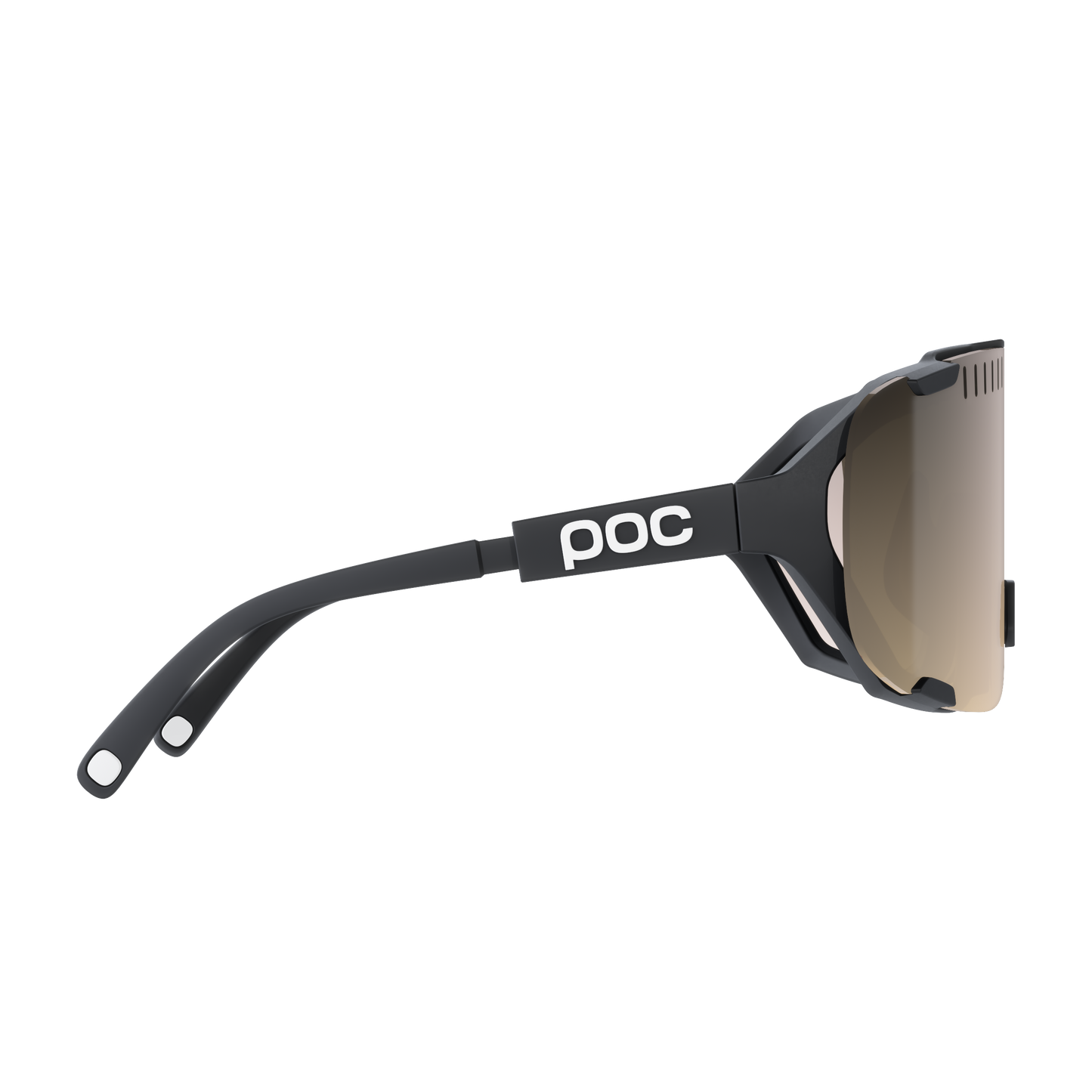 POC DEVOUR MID Brille Schwarz Clarity Trail/ Sunny Silver Glas