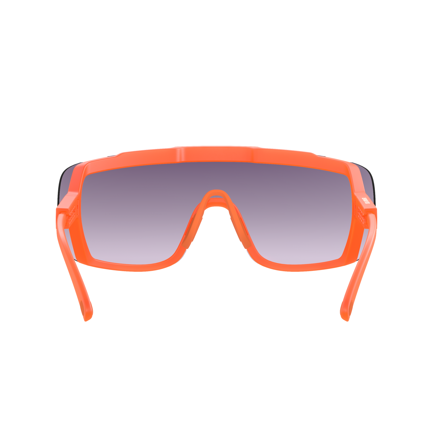 POC DEVOUR MID Brille Fluo Orange Transluzent Clarity Road/Partly Sunny Gold Glas