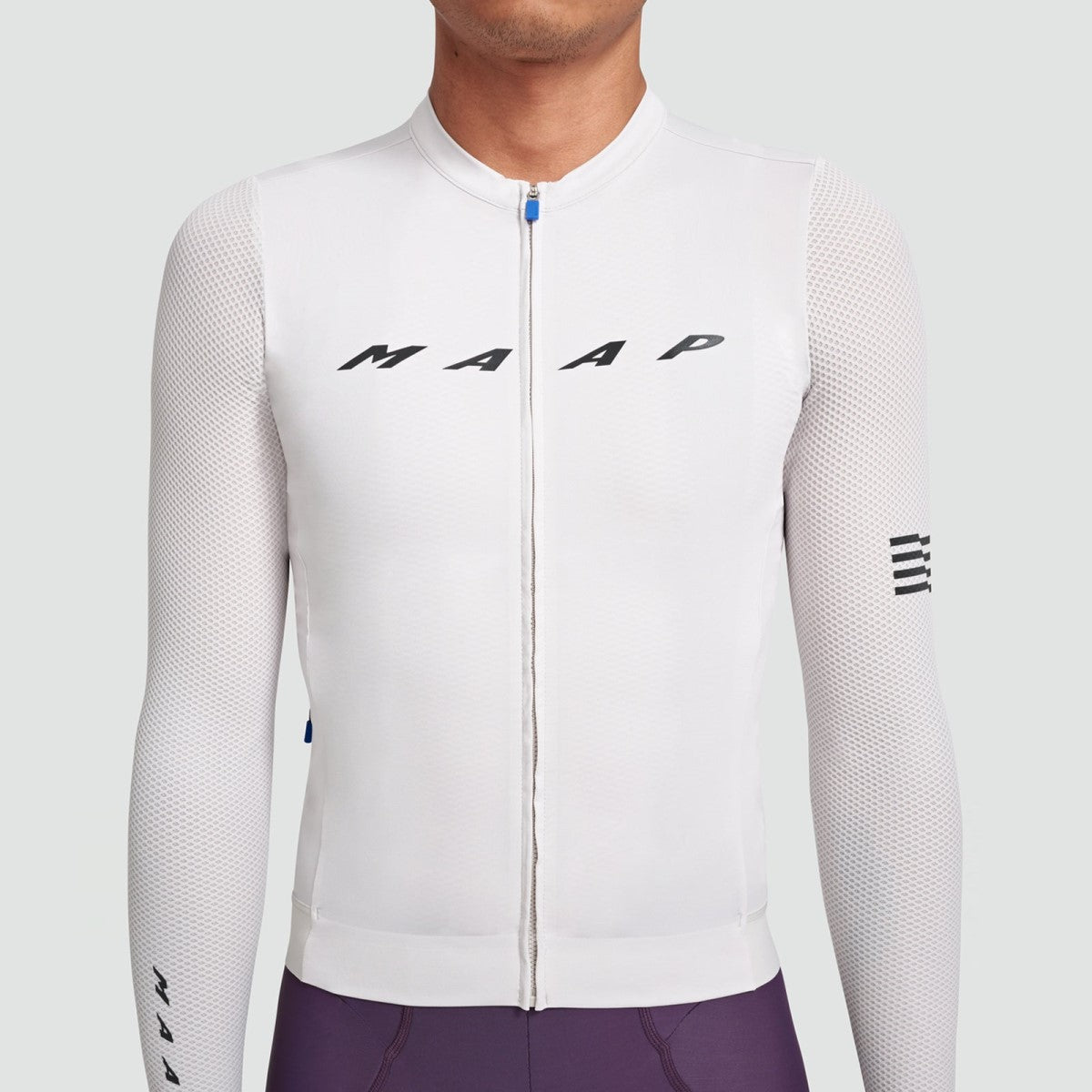 MAAP EVADE PRO BASE LS 2.0 Trikot Langarm Weiß