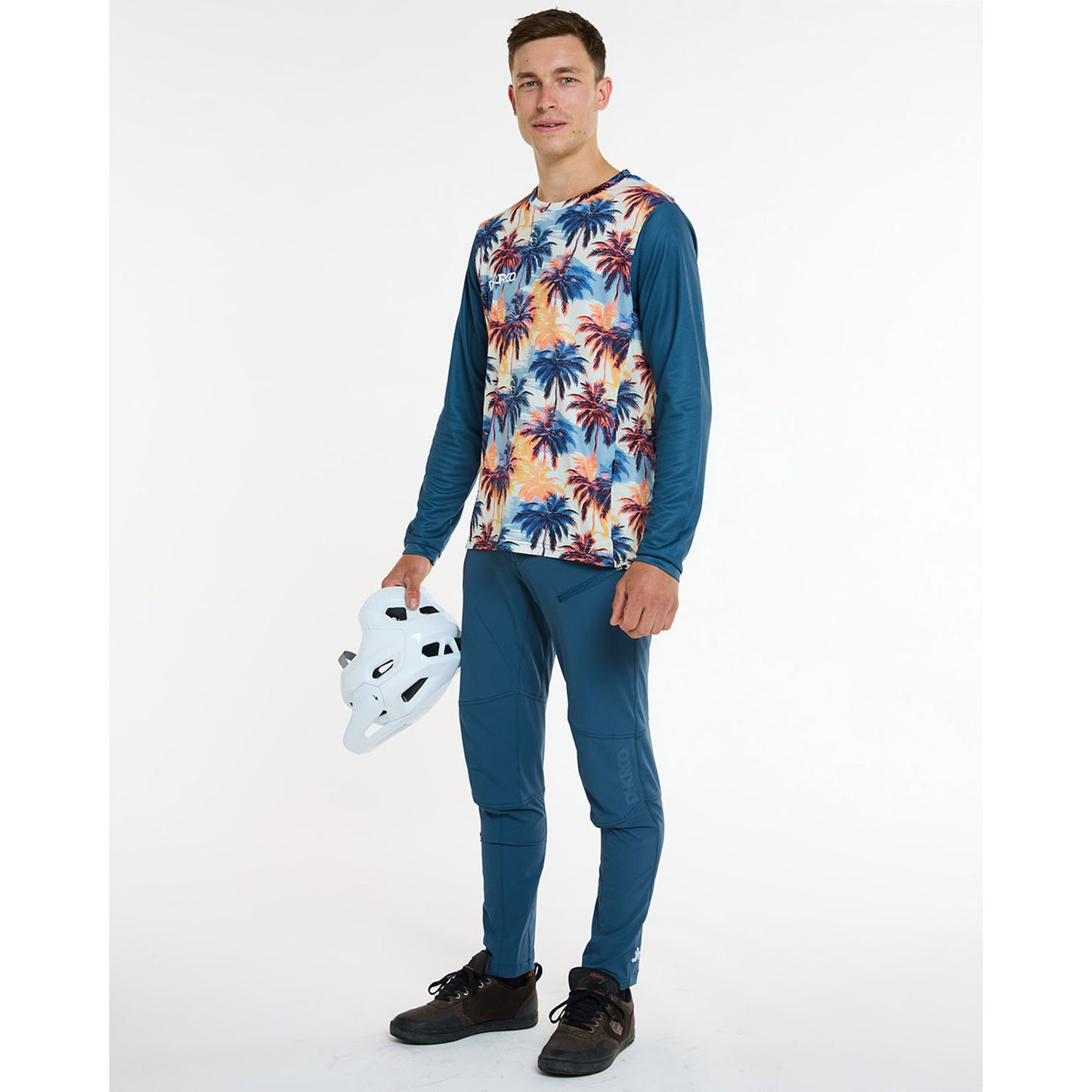 DHARCO GRAVITY VENICE BEACH Trikot Langarm Blau