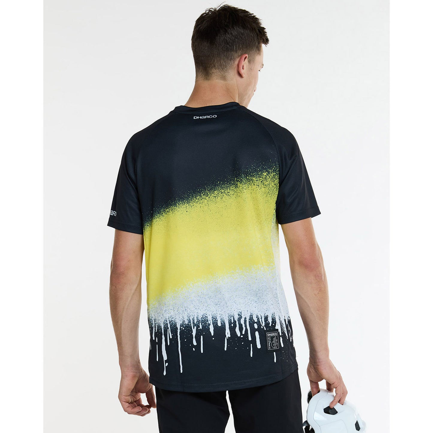 DHARCO ACID RAIN Trikot Kurzarm Schwarz/Gelb