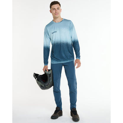 Trikot DHARCO RACE NU WAVE Lange Ärmel Blau