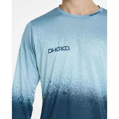 Trikot DHARCO RACE NU WAVE Lange Ärmel Blau