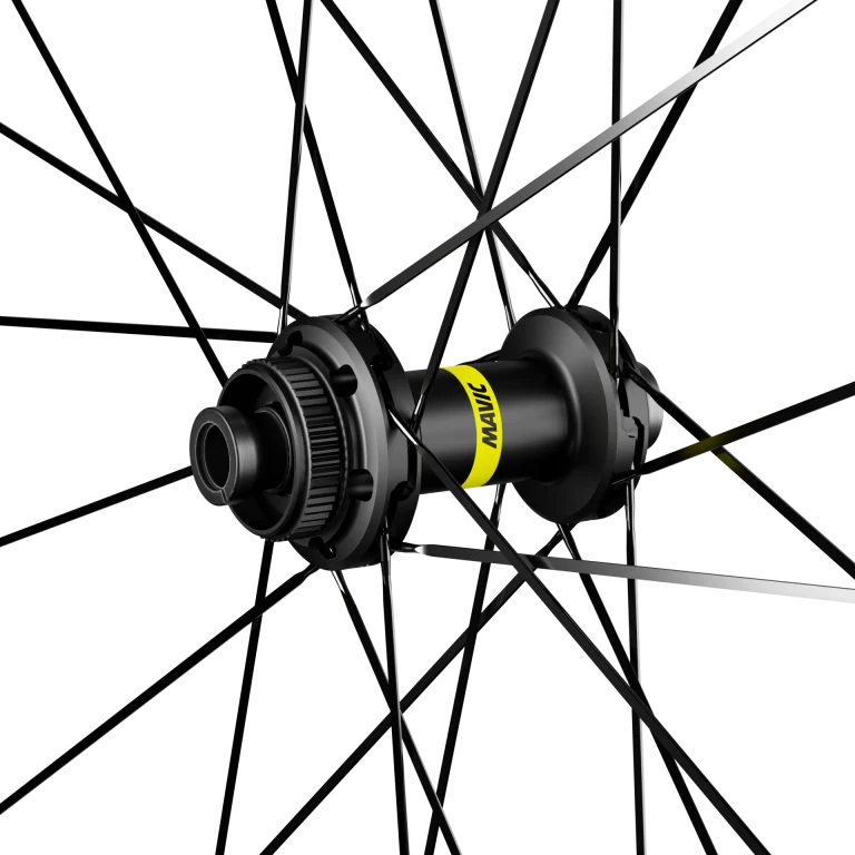 Hinterrad MAVIC COSMIC SL 45 DISC mit Bereifung (Center Lock)