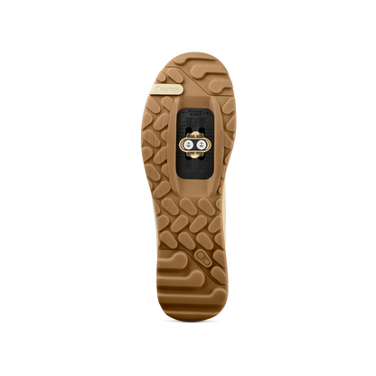 Crankbrothers Mallet Trail Speed Lace Clip MTB-Schuhe Sand/Braun/Gum — Sohle mit Cleat