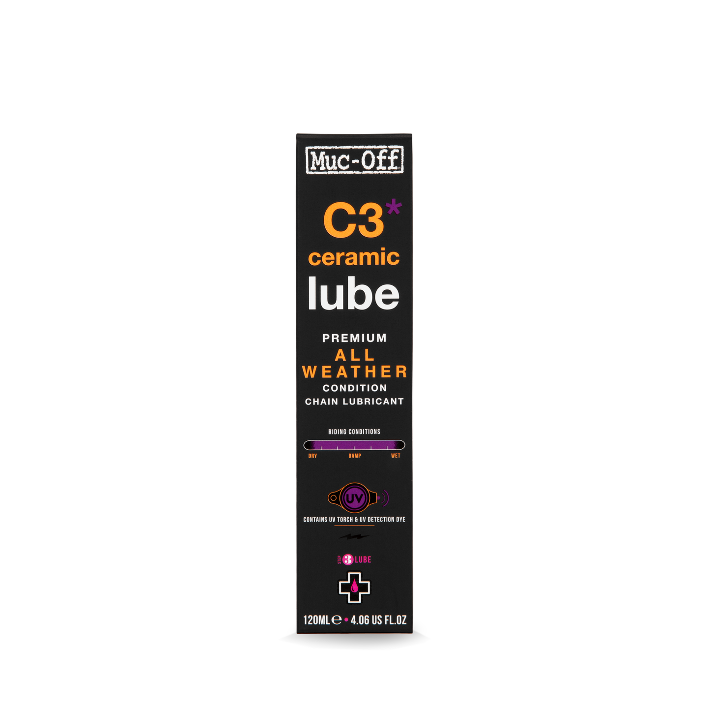 MUC-OFF C3 ALL WEATHER CERAMIC All Conditions Ceramic Lubricant (120 ml)