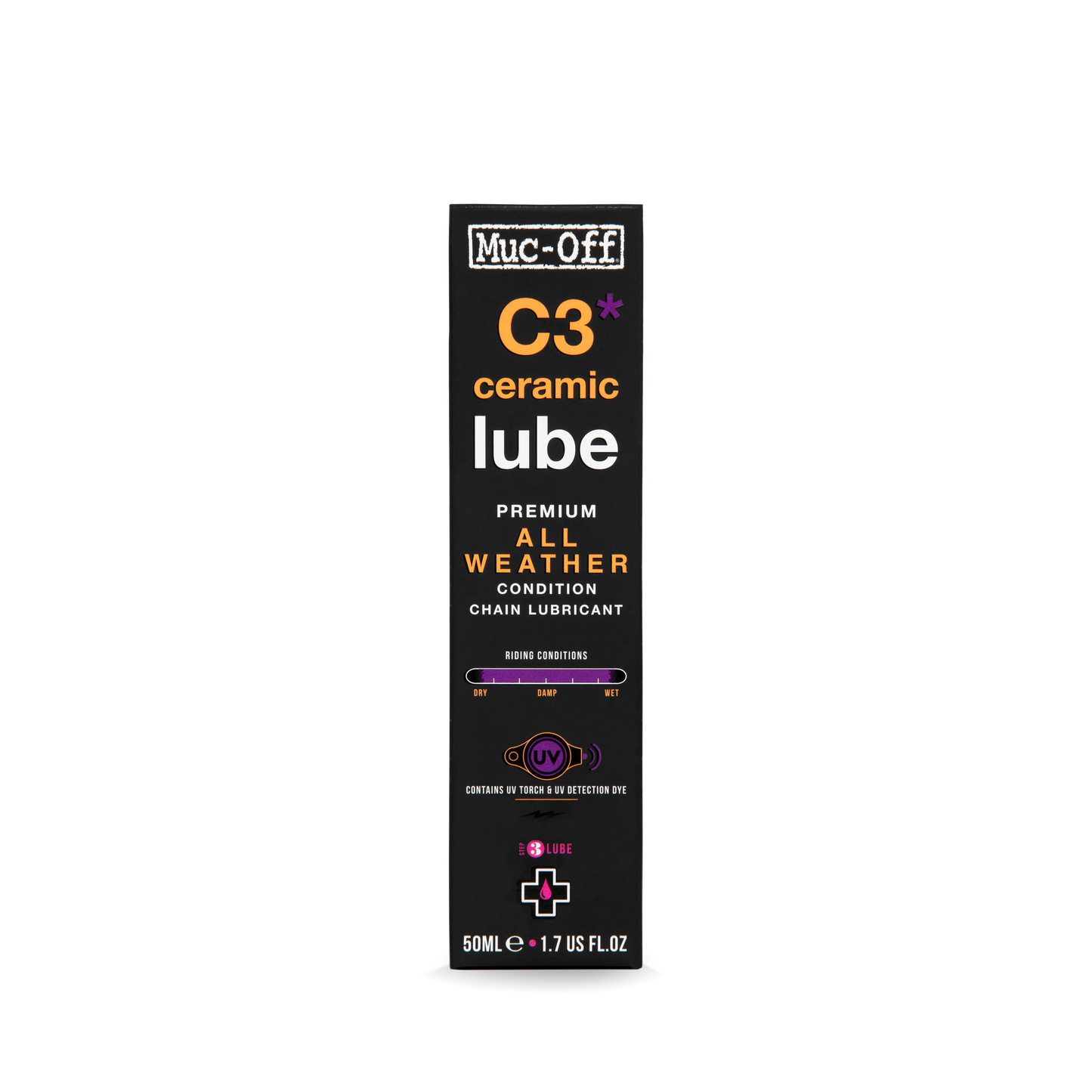 MUC-OFF C3 ALL WEATHER CERAMIC All Conditions Ceramic Lubricant (50 ml)