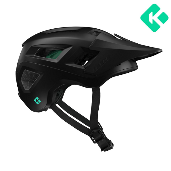 MTB-Helm LAZER COYOTTE KINETICORE Schwarz Matt
