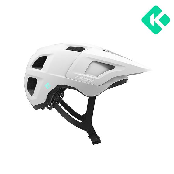MTB-Helm LAZER LUPO KINETICORE Weiß Matt