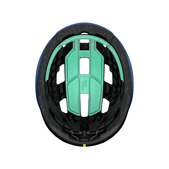 Helm Strasse LAZER TONIC KINETICORE Blau/Gelb