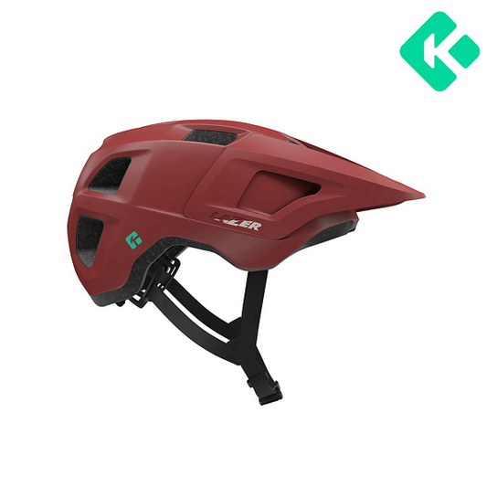 MTB-Helm LAZER LUPO KINETICORE Braun Matt