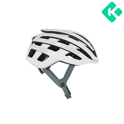 Rennradhelm LAZER Z1 KINETICORE Matt Weiß - Limitierte Edition UYH Use Your Head + LED
